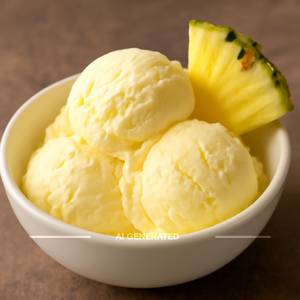 Pine Apple Ice Cream