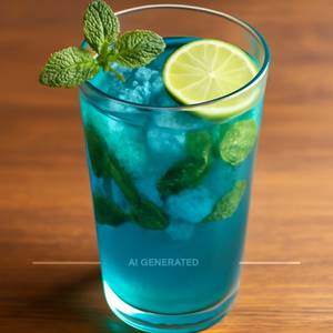 Blue Angel Mojito