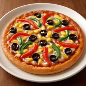 Fresh Veggie Pizza [8 Inches]