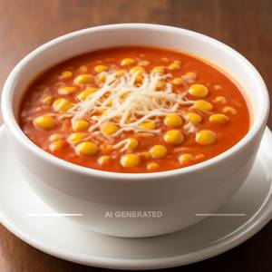 Corn Tomato Cheese Soup