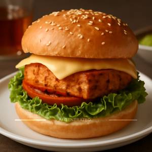 Tandoori Cheese Burger