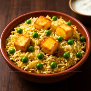 Matar paneer biryani
