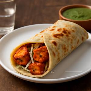 Paneer Tikka Roll