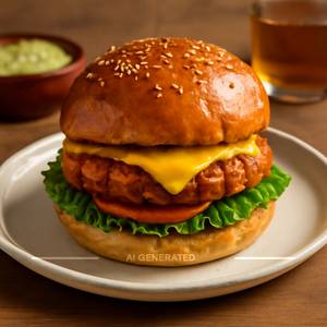 Tandoori Cheese Burger
