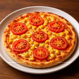 Tomato Corn Pizza