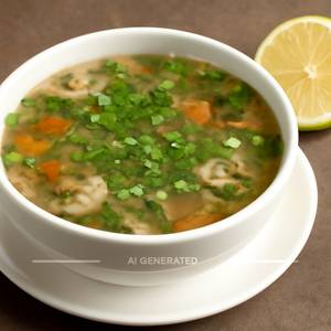 Veg Lemon Pepper Coriander Soup