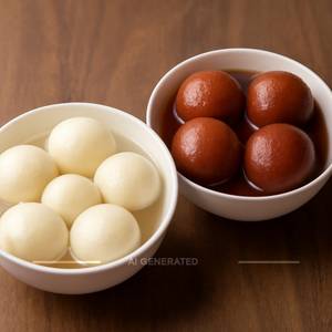 Rasagulla(6pcs)+ Gulabjamun(6pcs)