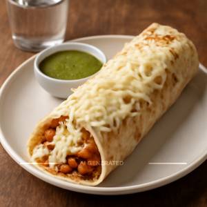 Cheesy Chaap Roll