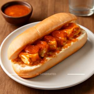 Paneer Hot Dog
