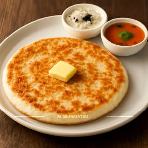 Butter Plain Uttappam