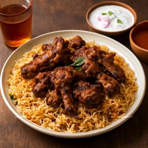 Mutton Fry Biryani