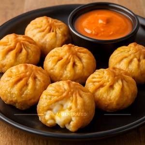 Chees corn fried Momos
