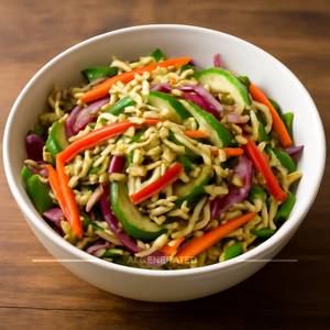 Cool Veggie Noodles Salad