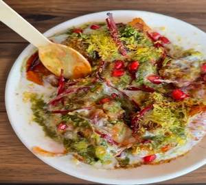 Bhalle chaat [ plate ]