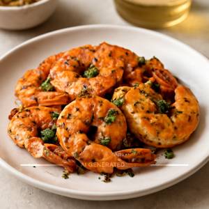 Pepper Garlic Prawns