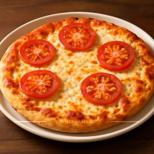 Tomato cheese pizza