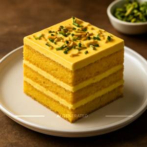 Kesar Pista Cake