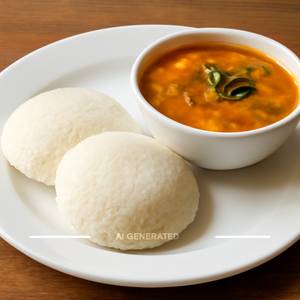 Idly (2) Sambar