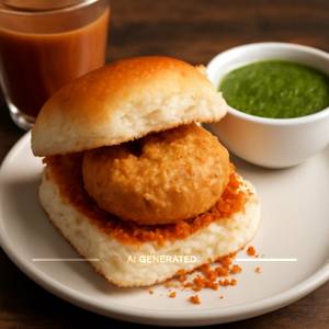 Crispy Vada Pav