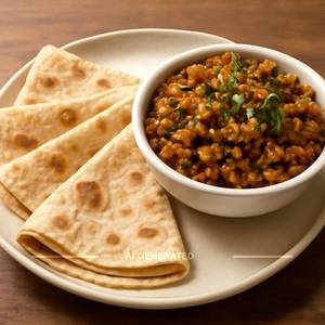 Matki Fry [With 3 Chapati]
