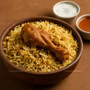 Chicken curry donne biryani