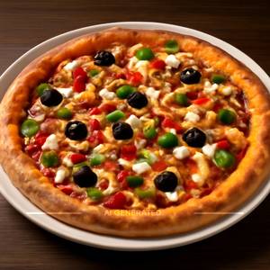 Dry Fruit Veg Cheese Pizza