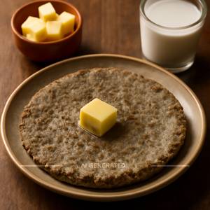 Butter Bajra Bhakri