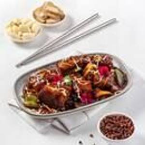 Crispy Pork Belly in Hoisin Glazed