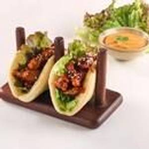 Crispy Fried Prawns Bao ( Open )
