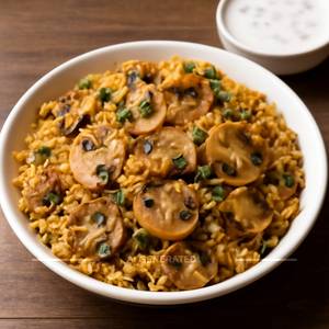 Mushroom Biryani