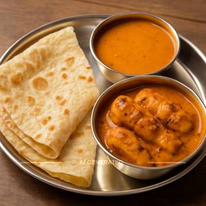 Soya Chaap Thali