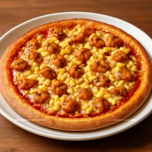 Chicken Corn Pizza   