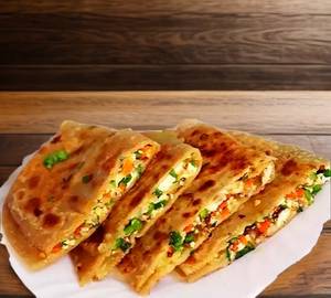 Paneer Paratha + Dahi