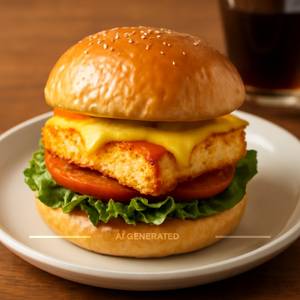 Paneer Cheese Burger