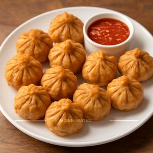 Fried momos [10 pieces]