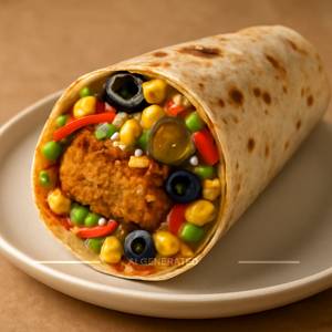 Veg Jain Classic Cheese Wrap