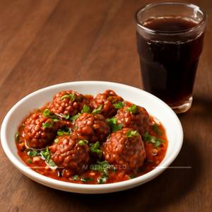 Schezwan Manchurian+softdrink