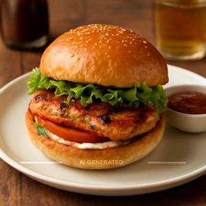 Peri Peri Chicken Burger