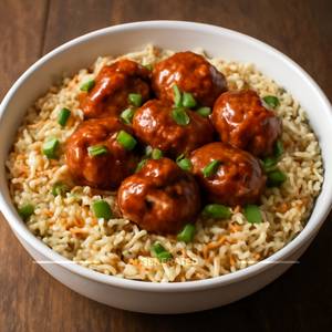 Chicken Manchurian Rice