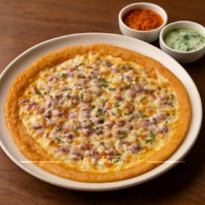 Egg Onion Dosa
