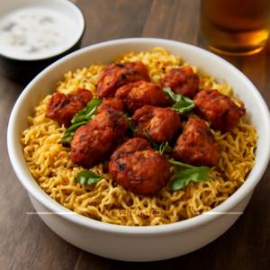 Chicken 65 biryani
