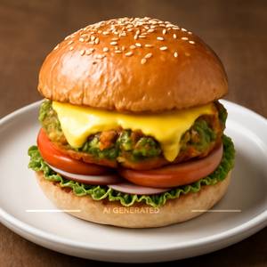 Veg Cheese Burger