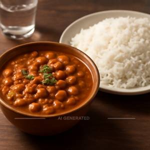 Chole With Rice