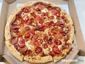 Black & White Spicy Pizza