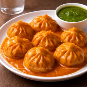 Paneer makhani momos