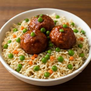 Veg Manchurian Fried Rice