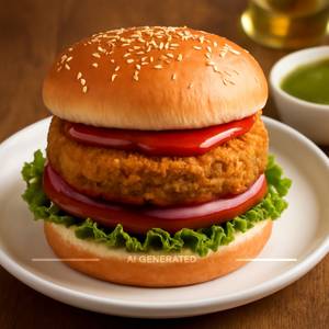 Aloo tikki burger