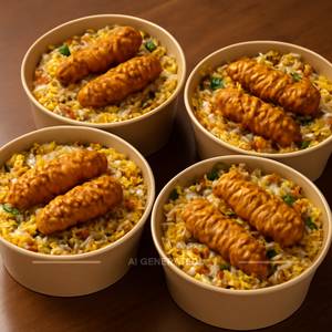 Soya Chaap Biryani (Pack of 4)                    