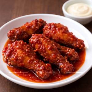 Chilli garlic wings
