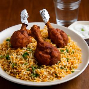 Chicken Lollipop Biryani